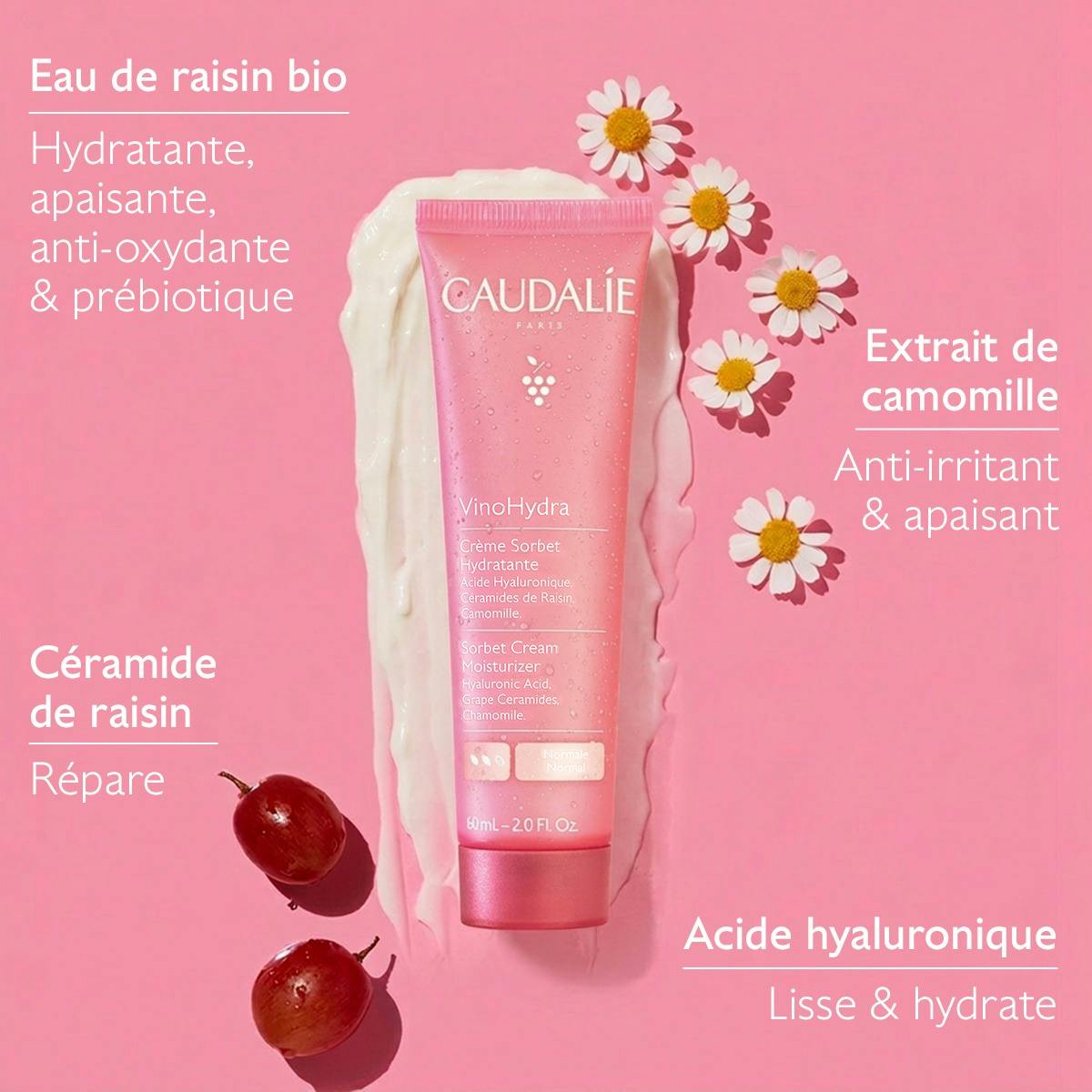 Caudalie Vinosource Hydra Moisturizing Sorbet Cream
