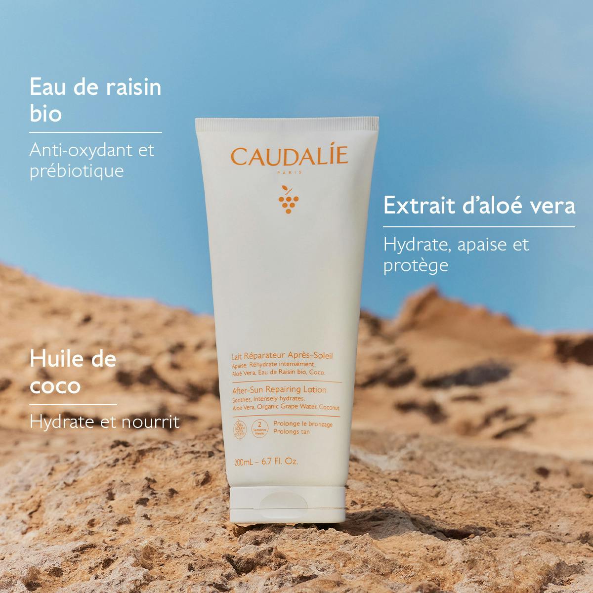 Caudalie Vinosun Protect After-Sun Repair Milk