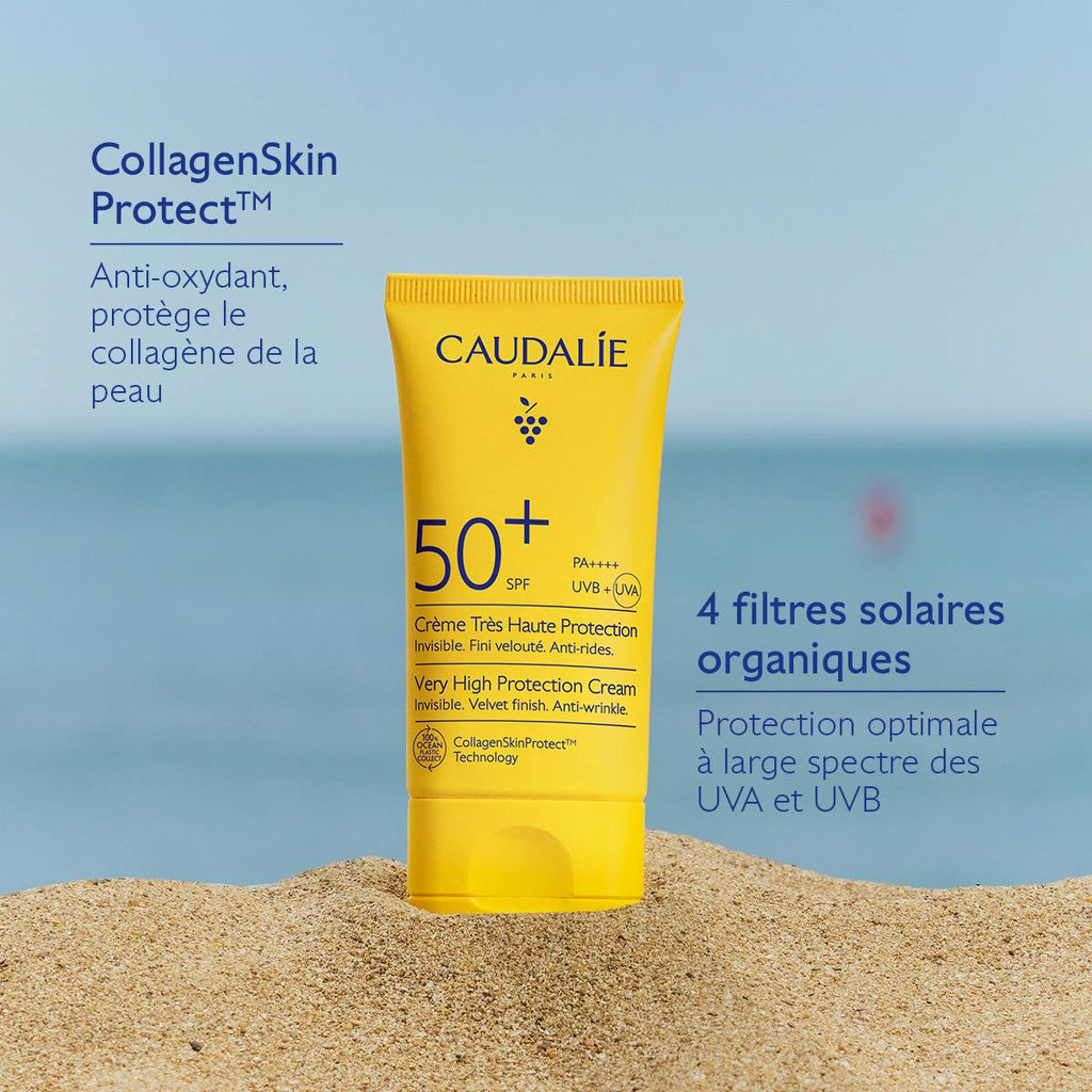 Caudalie Vinosun Protect SPF 50 Face Cream Anti-Wrinkle