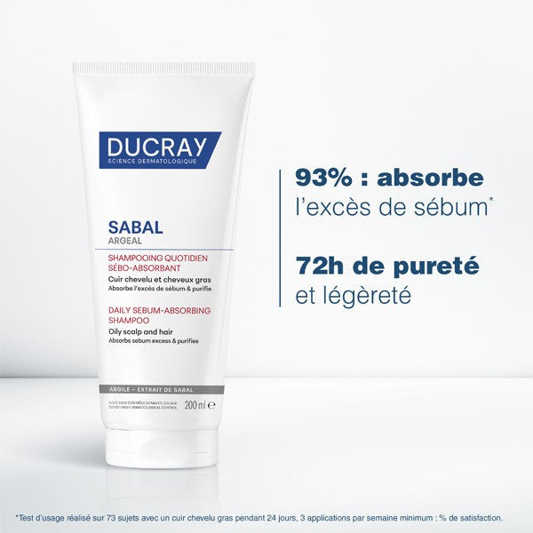 Ducray Sabal Shampooing Traitant Sébo-Absorbant