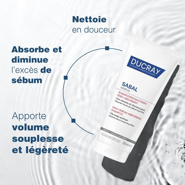 Ducray Sabal Shampooing Traitant Sébo-Absorbant