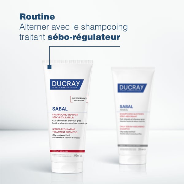 Ducray Sabal Shampooing Traitant Sébo-Absorbant