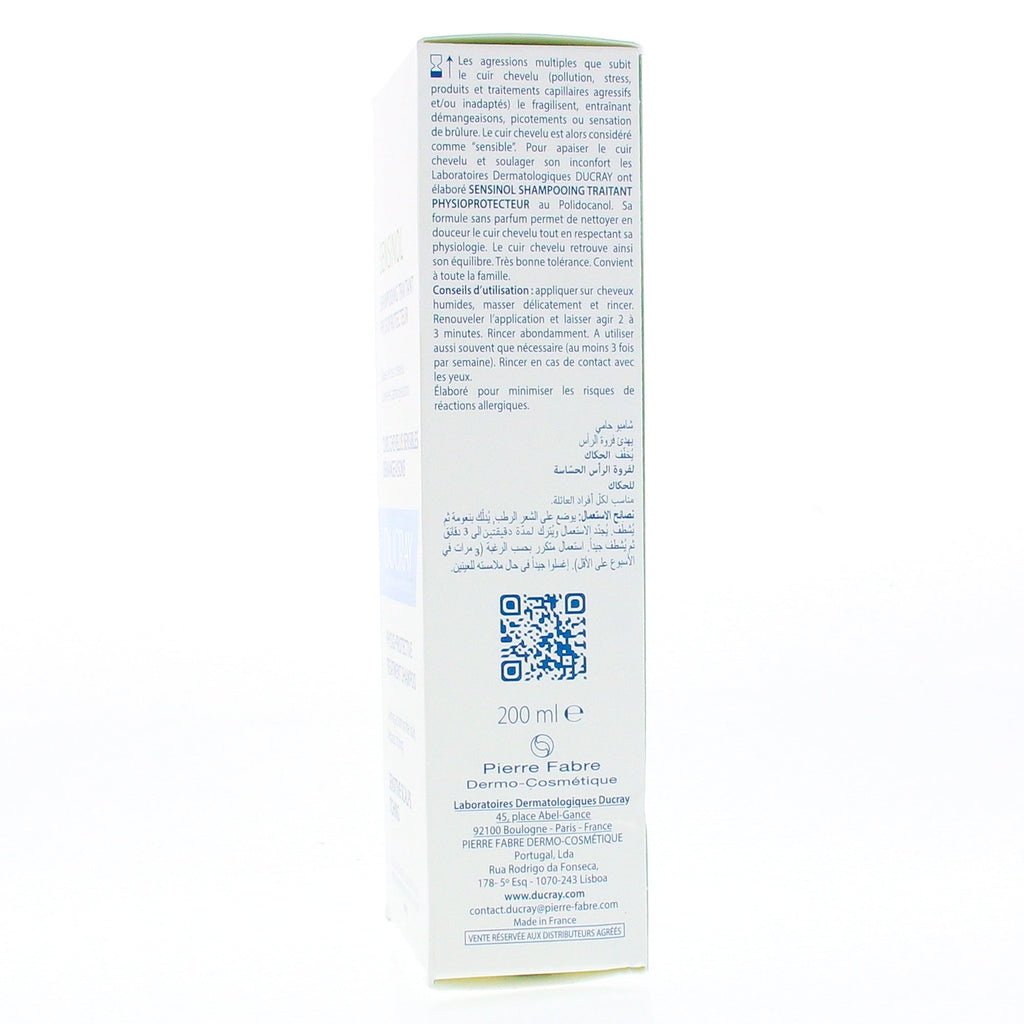 Ducray Sensinol Physioprotective Shampoo for Sensitive Scalps