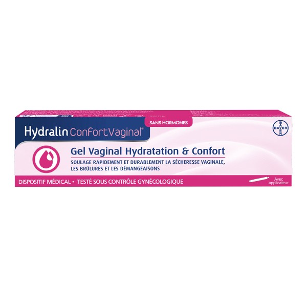 Hydralin Confort Vaginal Moisturizing Gel Hormone-Free