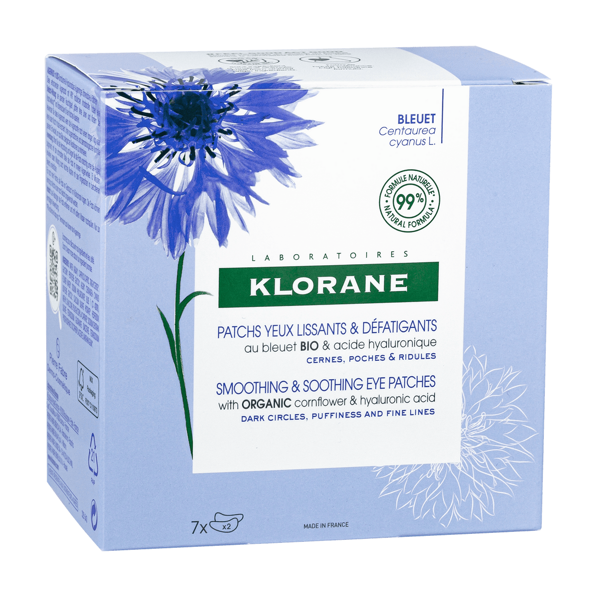 Klorane Cornflower Eye Patches
