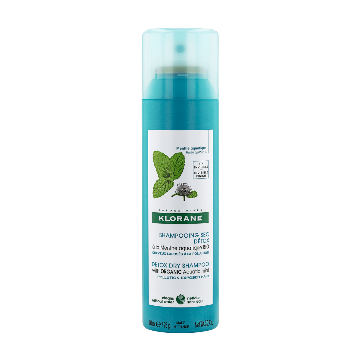 Klorane Dry Shampoo with Organic Aquatic Mint