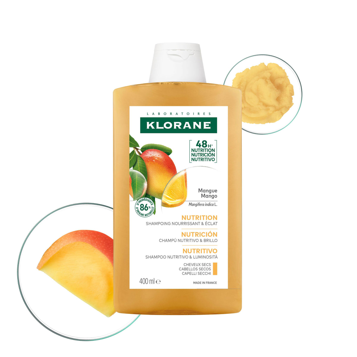 Klorane Mango Butter Shampoo for Dry Hair