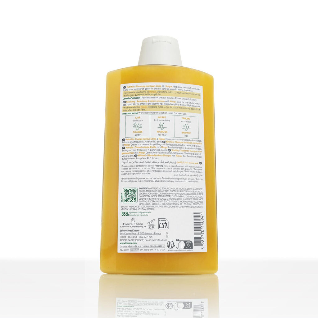 Klorane Mango Butter Shampoo for Dry Hair