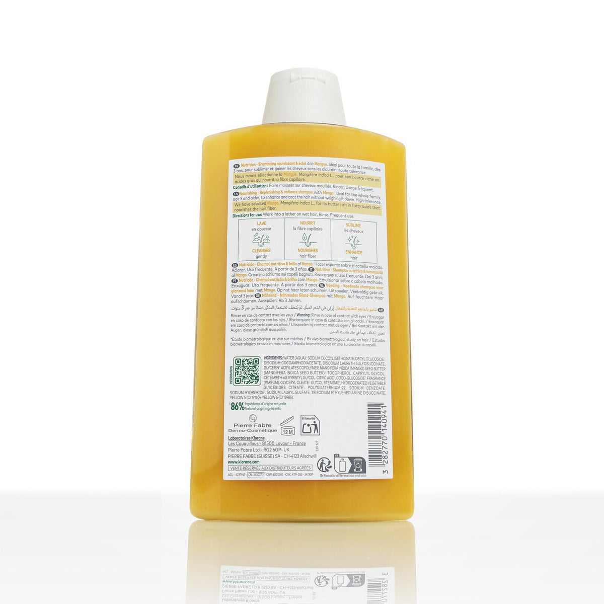Klorane Mango Butter Shampoo for Dry Hair