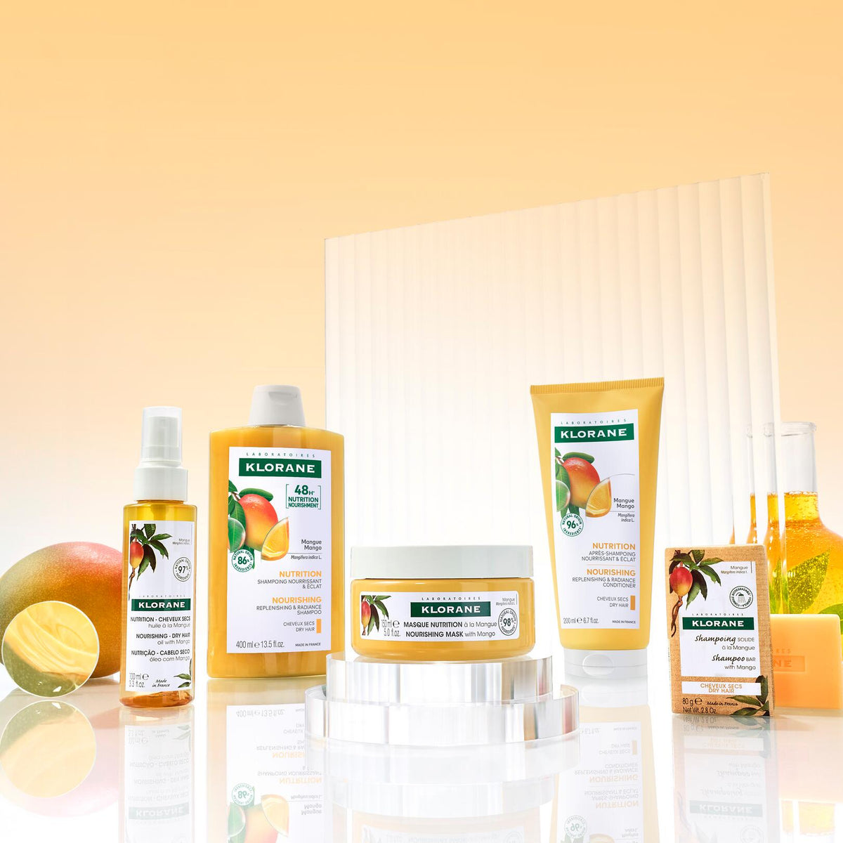 Klorane Mango Butter Shampoo for Dry Hair