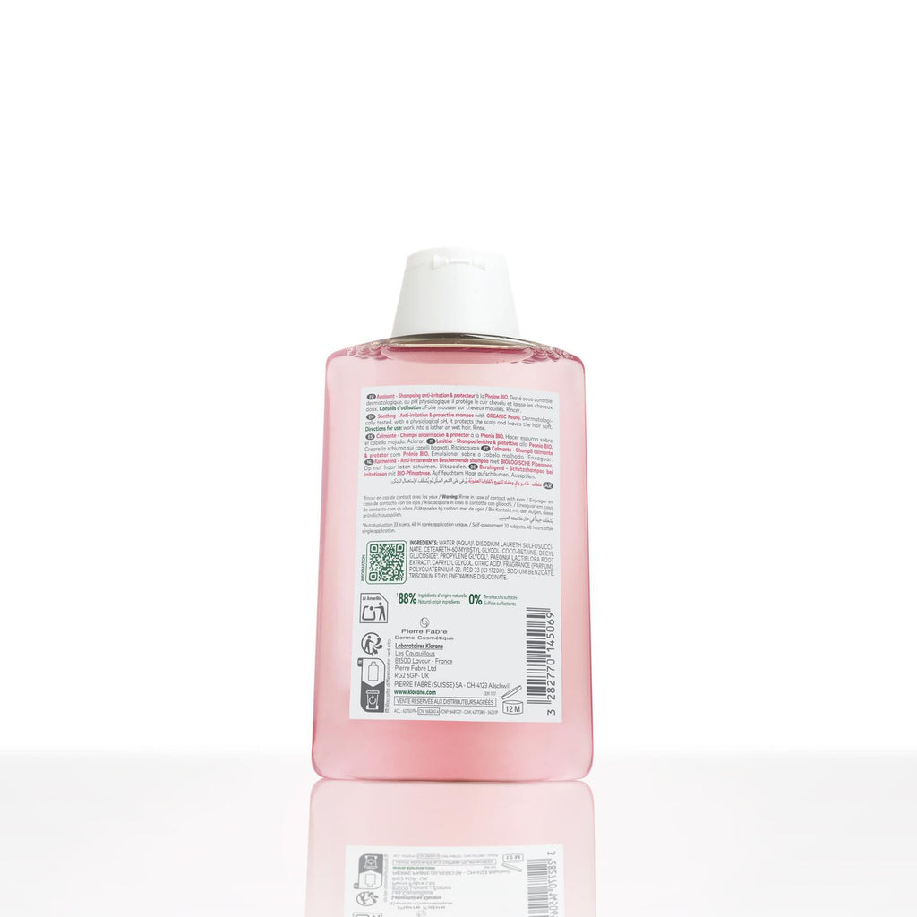 Klorane Peony Soothing Shampoo for Sensitive Scalp