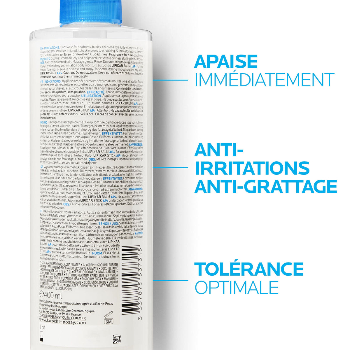La Roche-Posay Lipikar AP+ Syndet Cleansing Cream