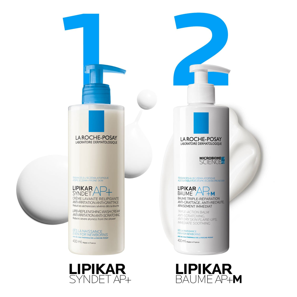 La Roche-Posay Lipikar Syndet AP+ Wash Cream Eco Refill