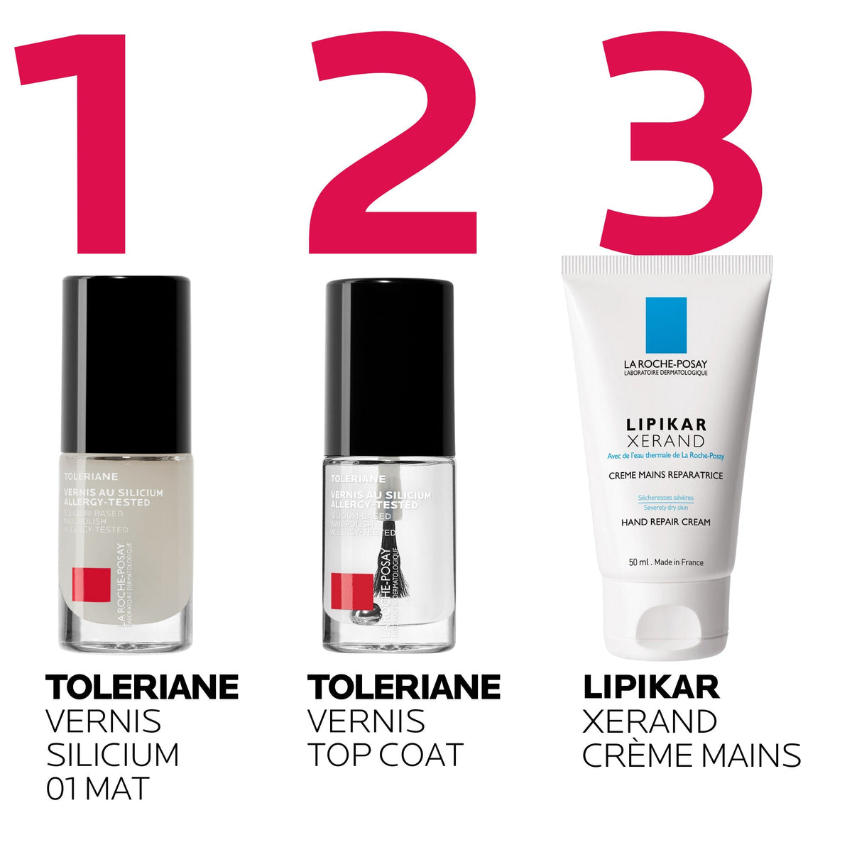 La Roche-Posay Toleriane Silicium Nail Polish 01 Mat