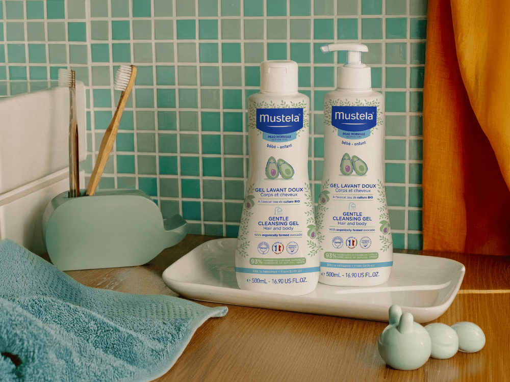 Mustela Gentle Organic Avocado Body and Hair Wash