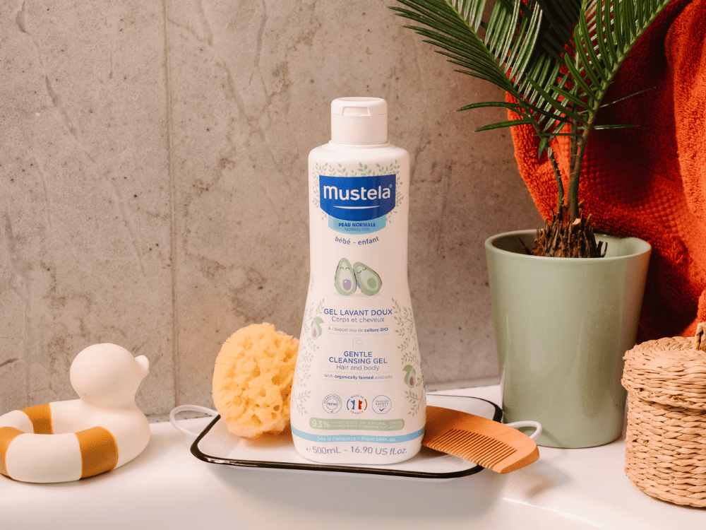 Mustela Gentle Organic Avocado Body and Hair Wash