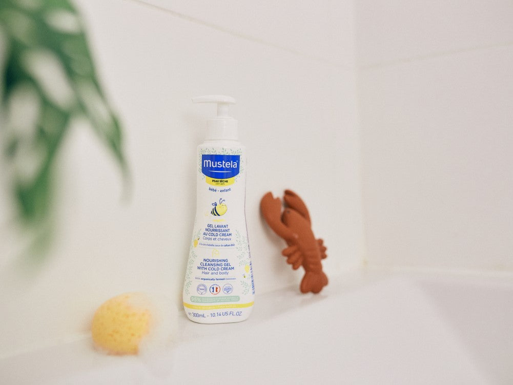 Mustela Nourishing Cold Cream Cleansing Gel with Organic Beeswax