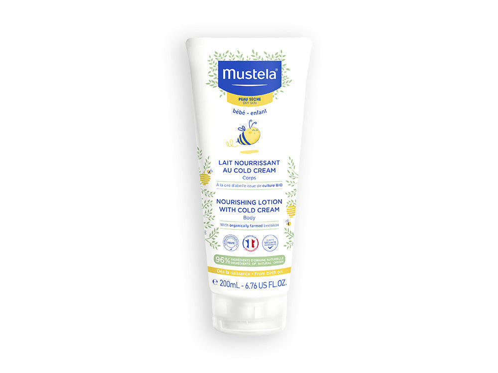 Mustela Cold Cream Nourishing Milk with Organic Beeswax