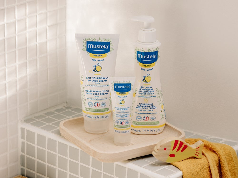 Mustela Cold Cream Nourishing Milk with Organic Beeswax