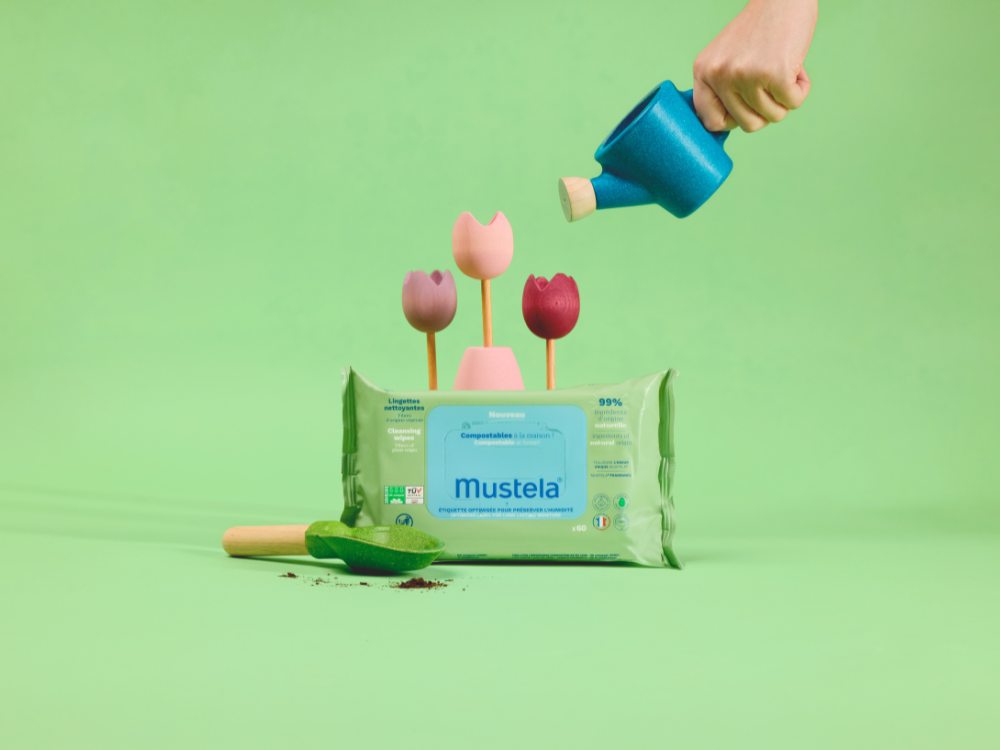 Mustela Compostable Cleaning Wipes