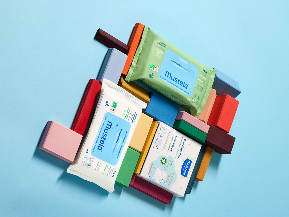 Mustela Compostable Cleaning Wipes