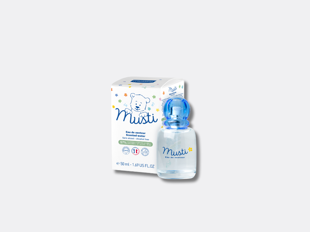 Mustela Musti Eau de Soin Alcohol-Free Baby Fragrance Water