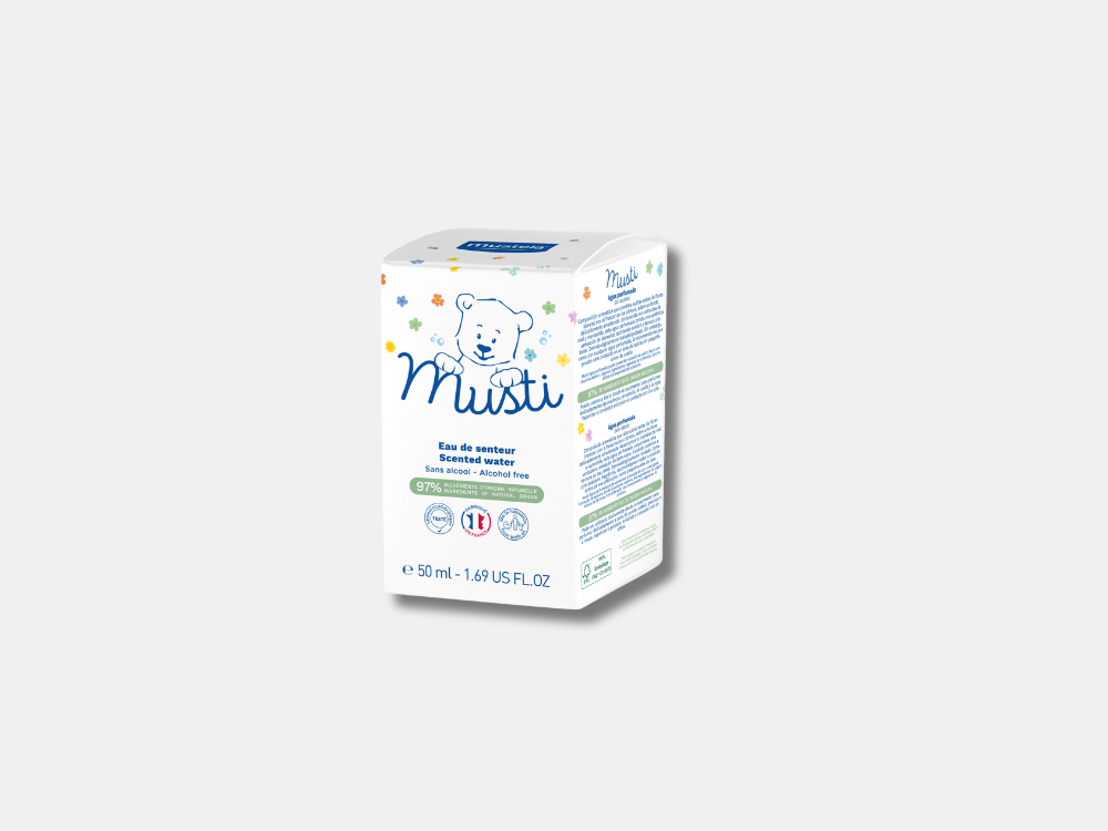 Mustela Musti Eau de Soin Alcohol-Free Baby Fragrance Water