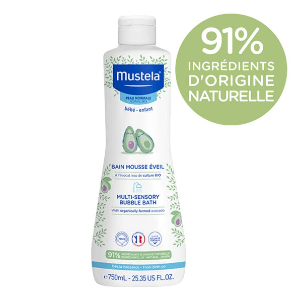 Mustela Organic Avocado Foaming Bath
