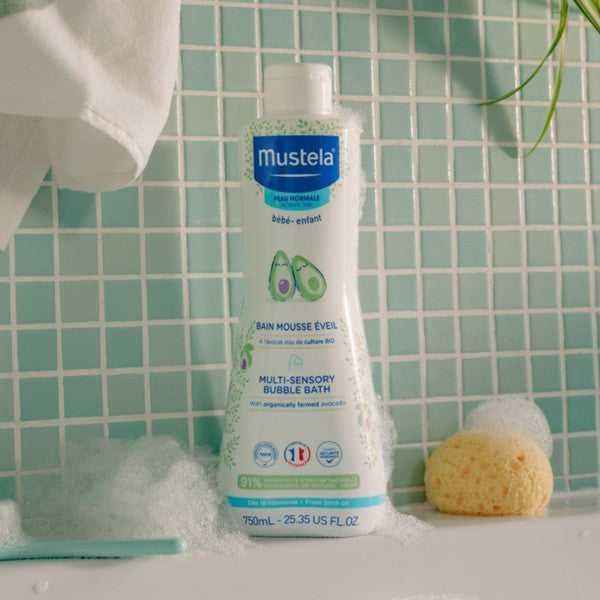 Mustela Organic Avocado Foaming Bath