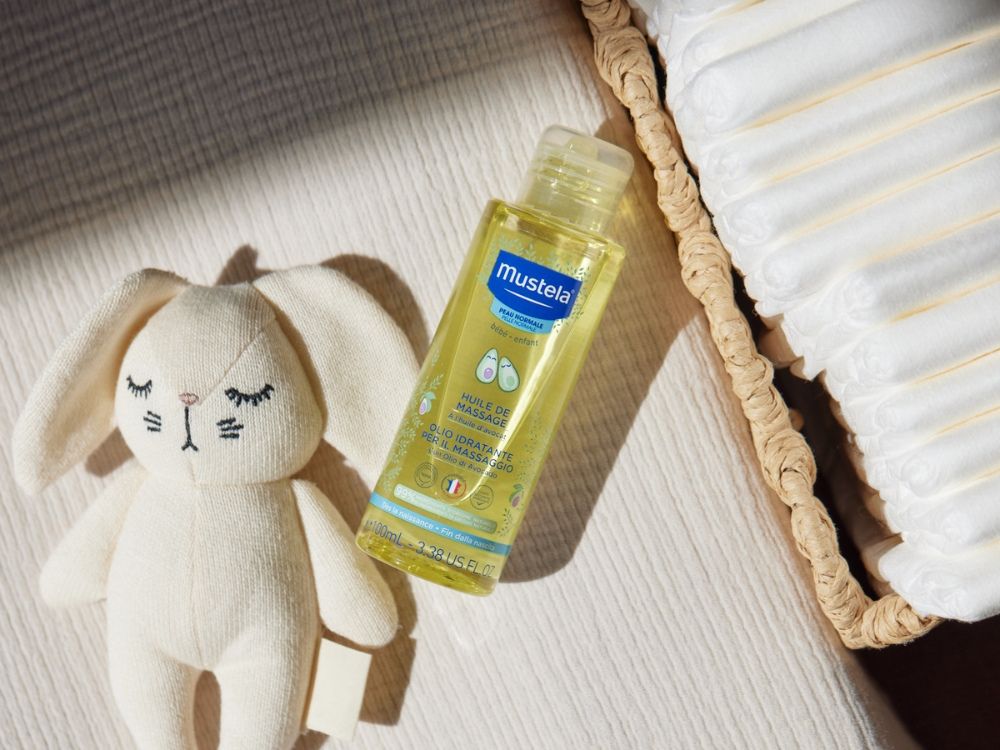 Mustela Organic Avocado Massage Oil