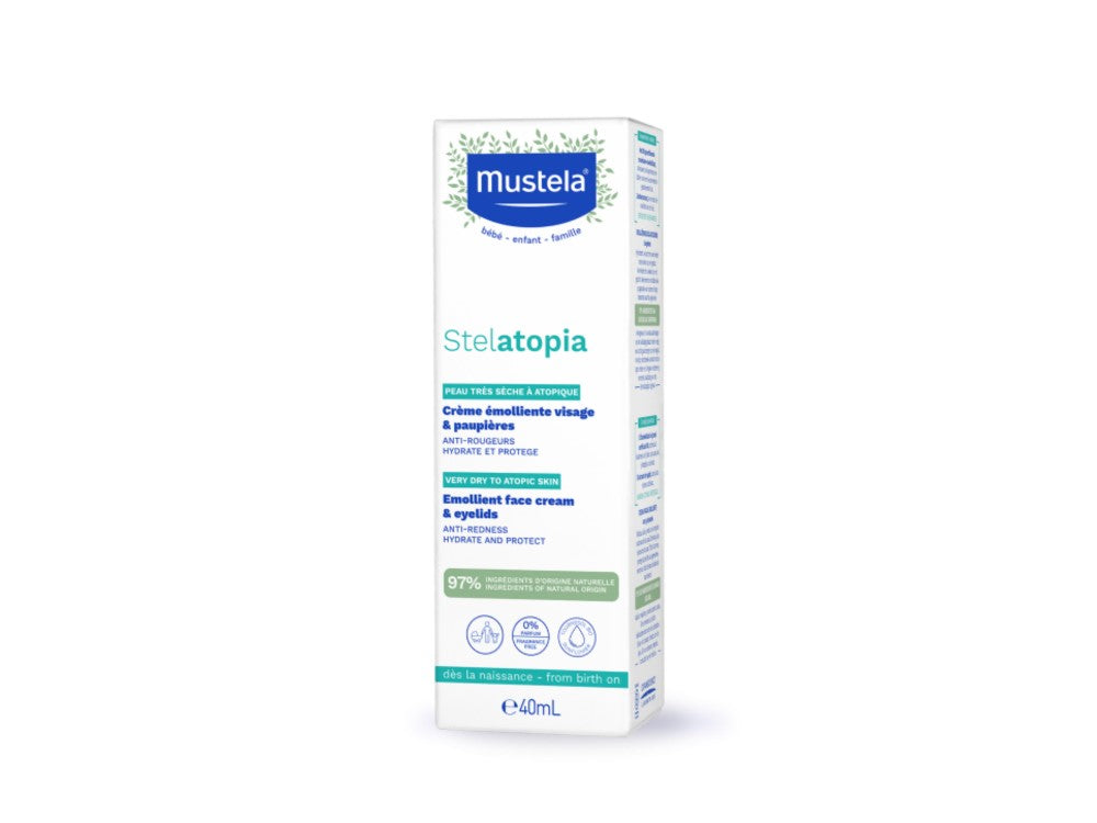 Mustela Stelatopia Anti-Redness Emollient Face Cream