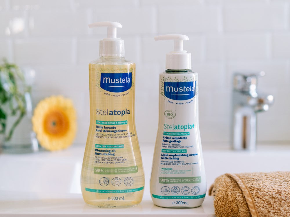 Mustela Stelatopia Organic Sunflower Oil Wash