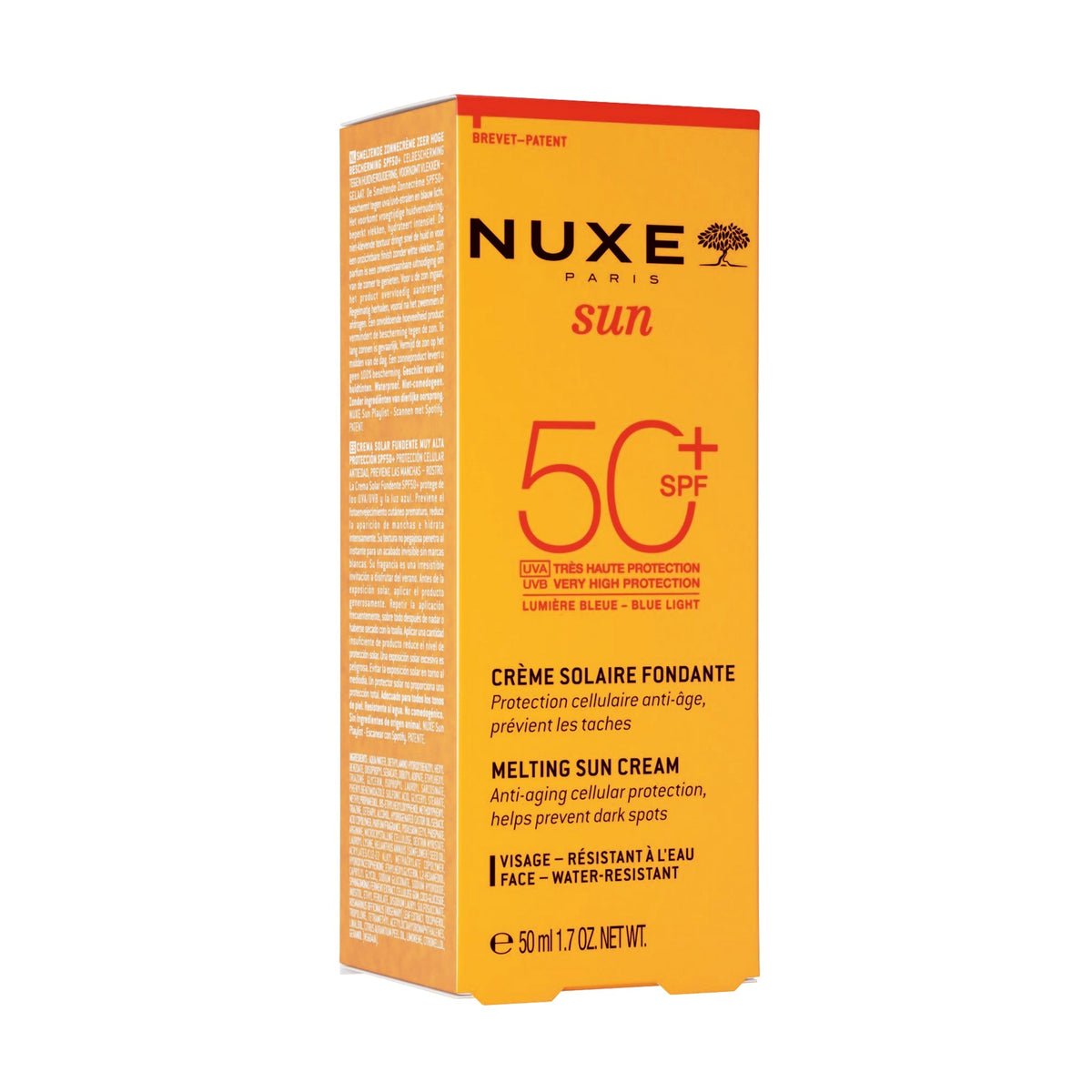 NUXE SUN Melting Face Cream SPF 50