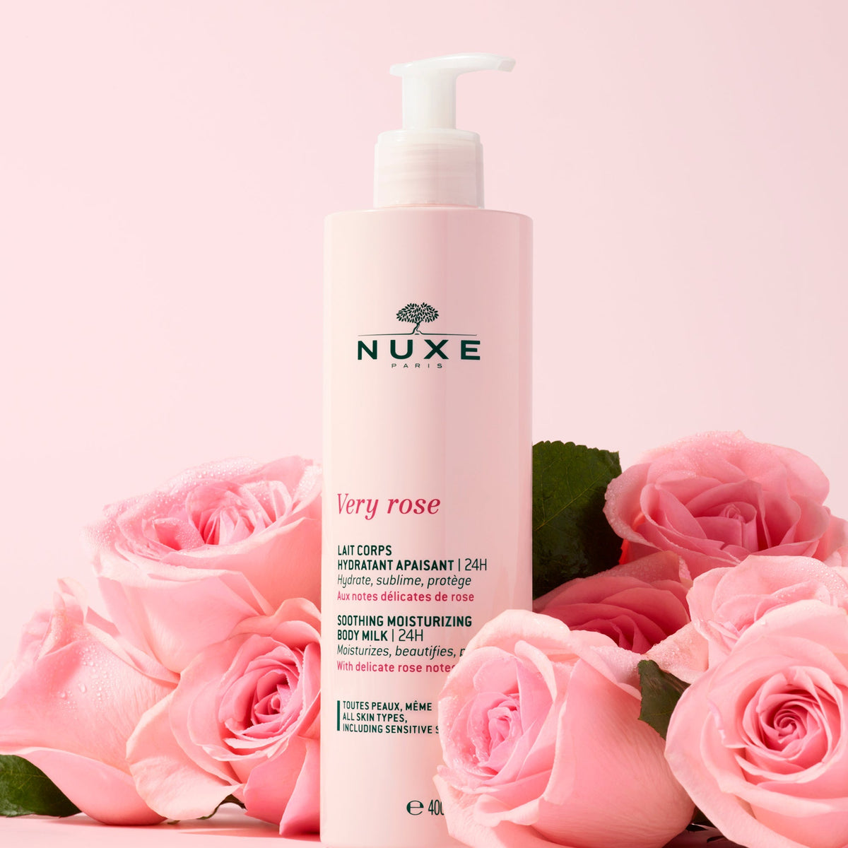 NUXE Very Rose 24H Moisturizing Body Lotion