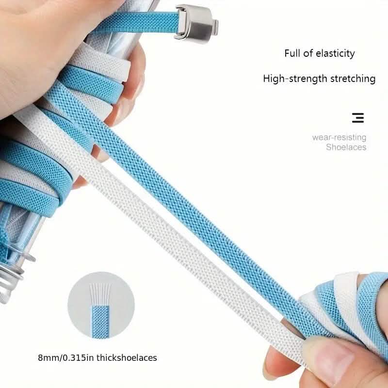 Pair of No-Tie Shoe Laces