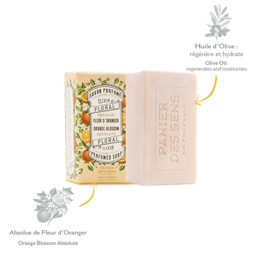 Panier des Sens Orange Blossom Perfumed Soap
