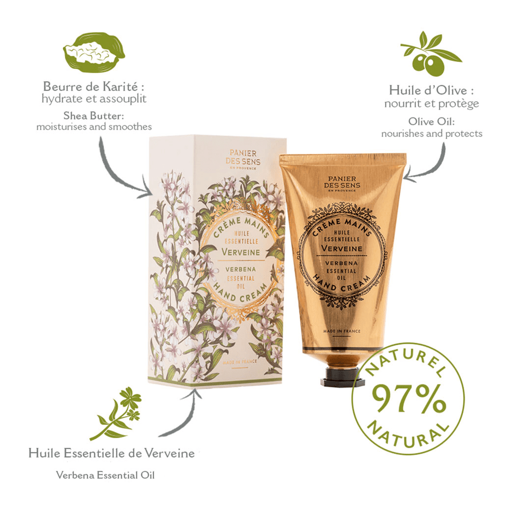 Panier des Sens Verbena Hand Cream