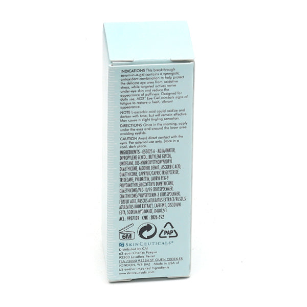 SkinCeuticals AOX Eye Gel Antioxidant Serum for Dark Circles