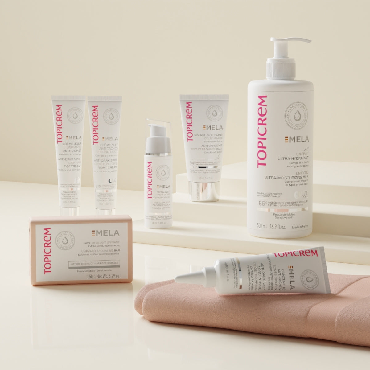Topicrem MELA Ultra-Moisturizing Cleansing Milk