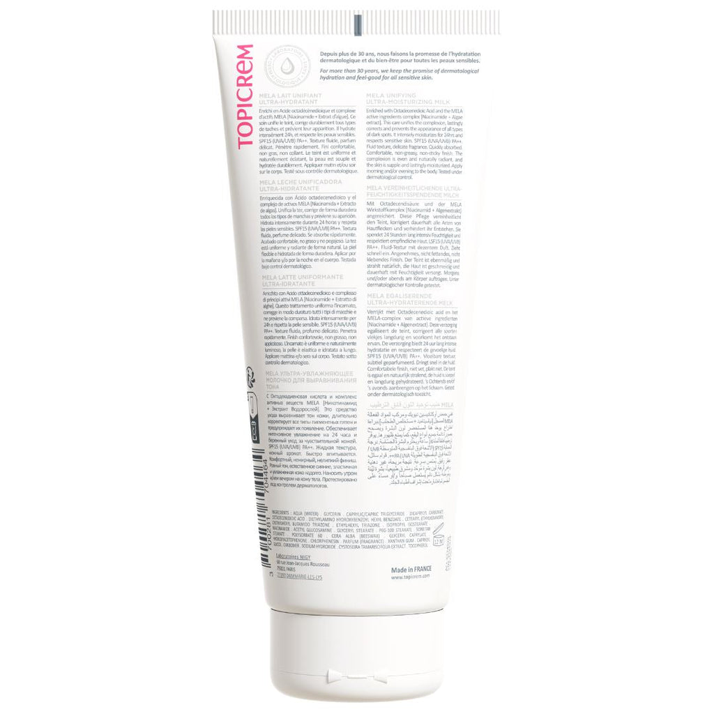 Topicrem MELA Ultra-Moisturizing Cleansing Milk
