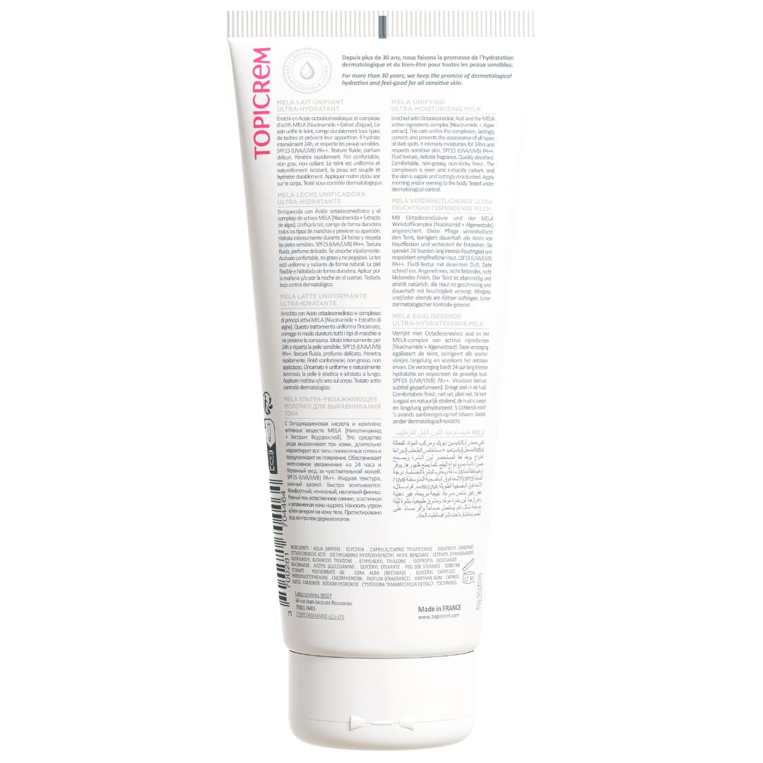 Topicrem MELA Ultra-Moisturizing Cleansing Milk