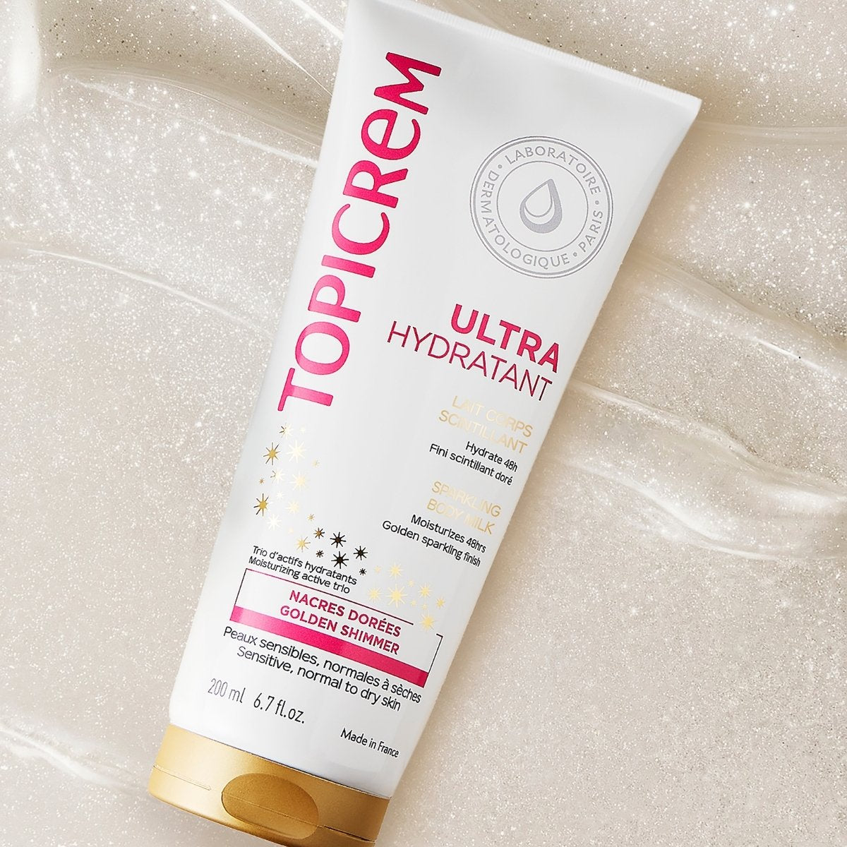 Topicrem Ultra Hydratant Sparkling Body Milk