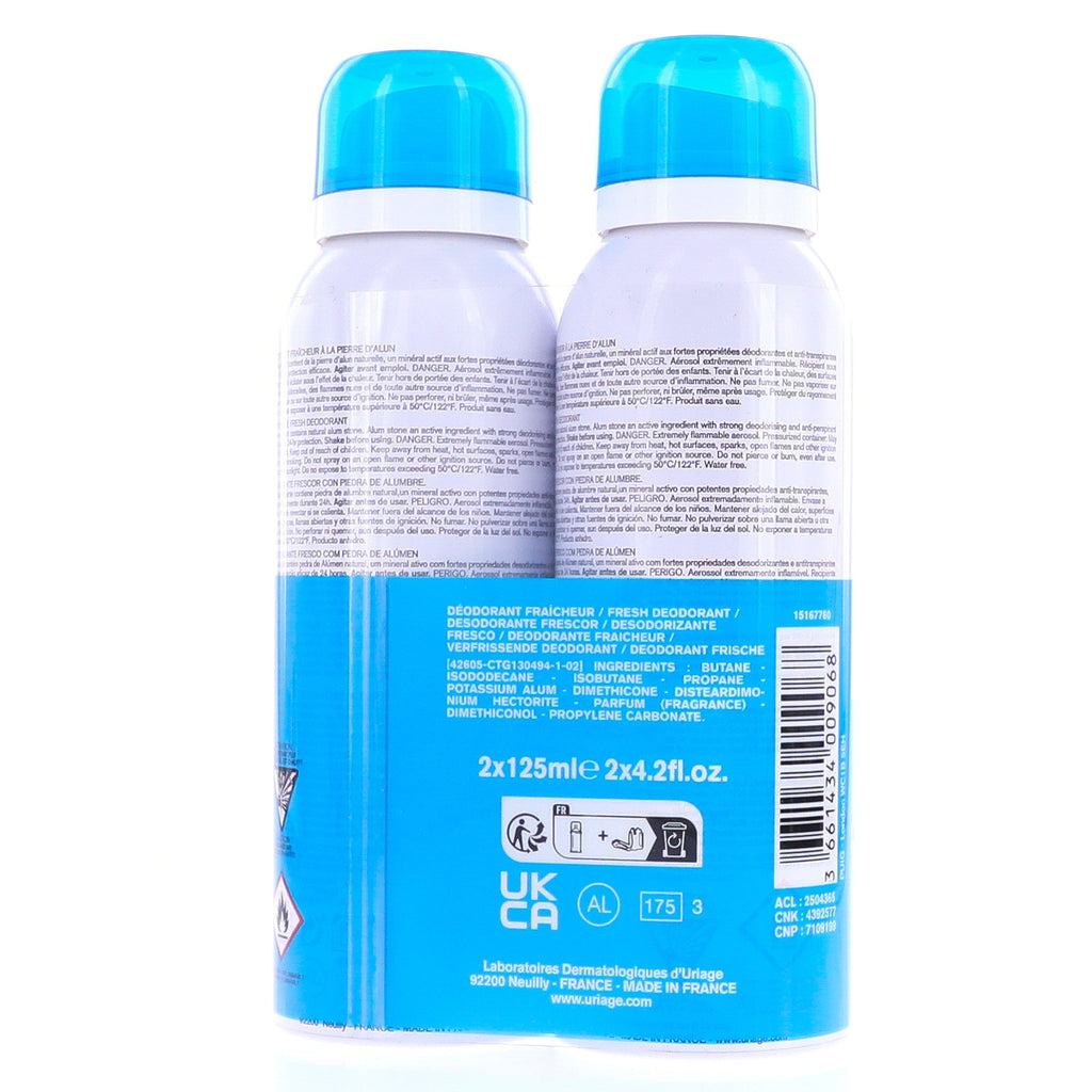 Uriage Freshness Deodorant Duo Pack
