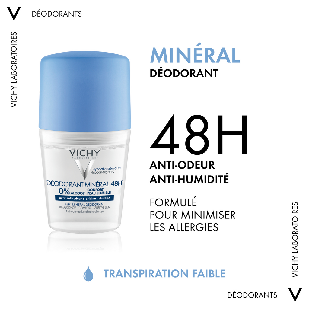 Vichy 48H Mineral Deodorant Ball