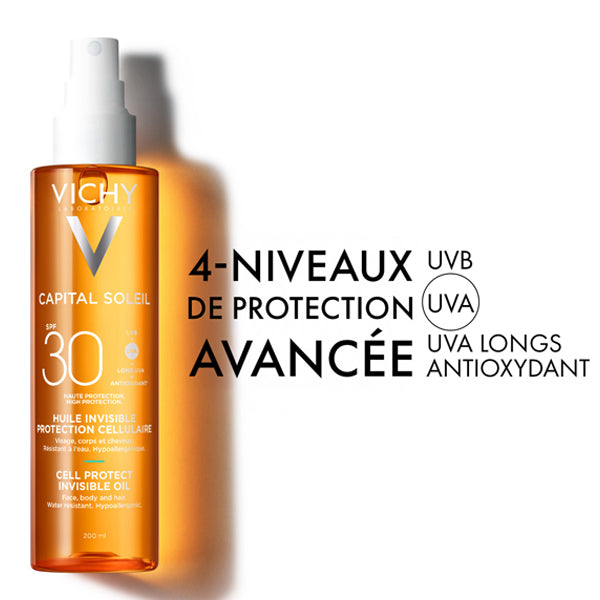 Vichy Capital Soleil SPF 30 Invisible Protective Oil