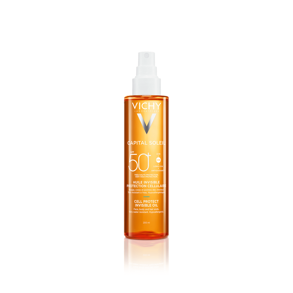Vichy Capital Soleil Invisible Oil SPF 50+ Broad Spectrum Body Sunscreen