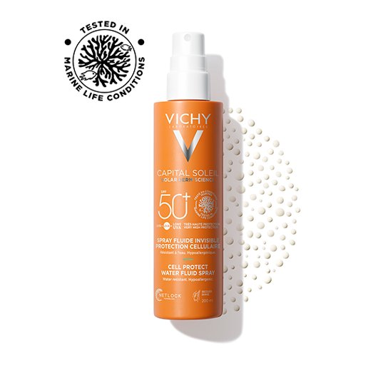 Vichy Capital Soleil SPF 50 Moisturizing Protective Body Spray