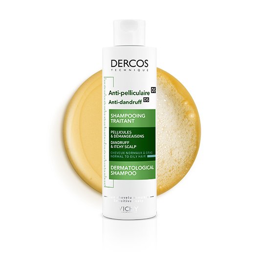 Vichy Dercos Anti-Dandruff DS Shampoo for Normal to Oily Hair
