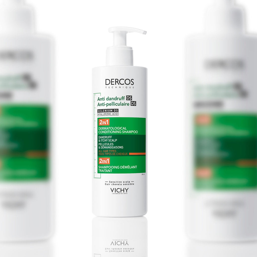 Vichy Dercos Anti-Pelliculaire DS 2-in-1 Dandruff Shampoo