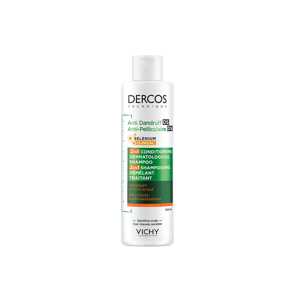 Vichy Dercos Anti-Pelliculaire DS 2-in-1 Dandruff Shampoo